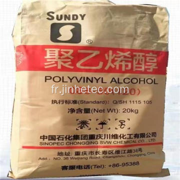 Alcool polyvinyl Sinopec Brand PVA 2488 pour les mortiers